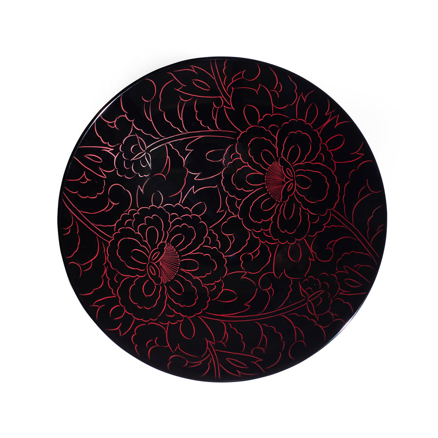 Traditional Lacquer Salad Bowl