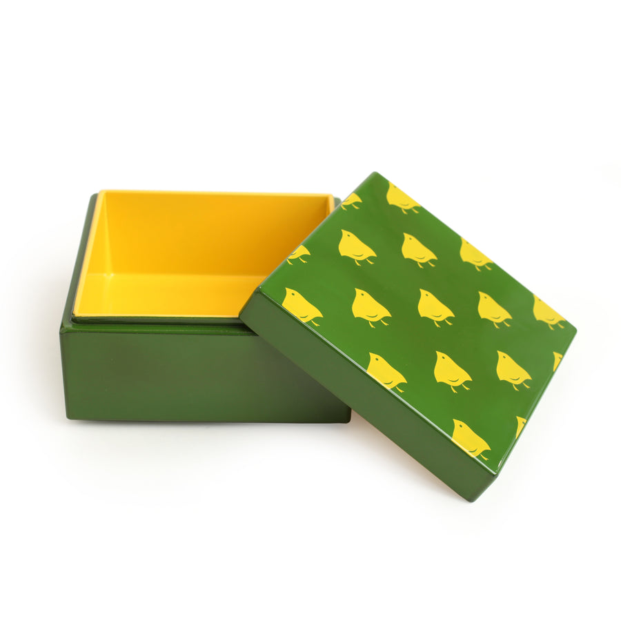 Small Square Lacquer Box