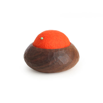 Large Orange Pin Cushion