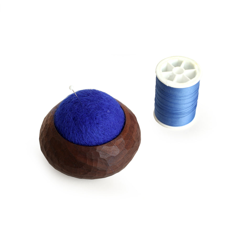 Large Dark Blue Pin Cushion