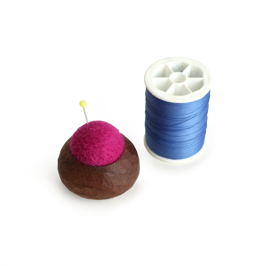 Small Purple Pin  Cushion