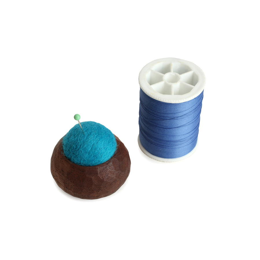 Small Turquoise Blue Pin Cushion