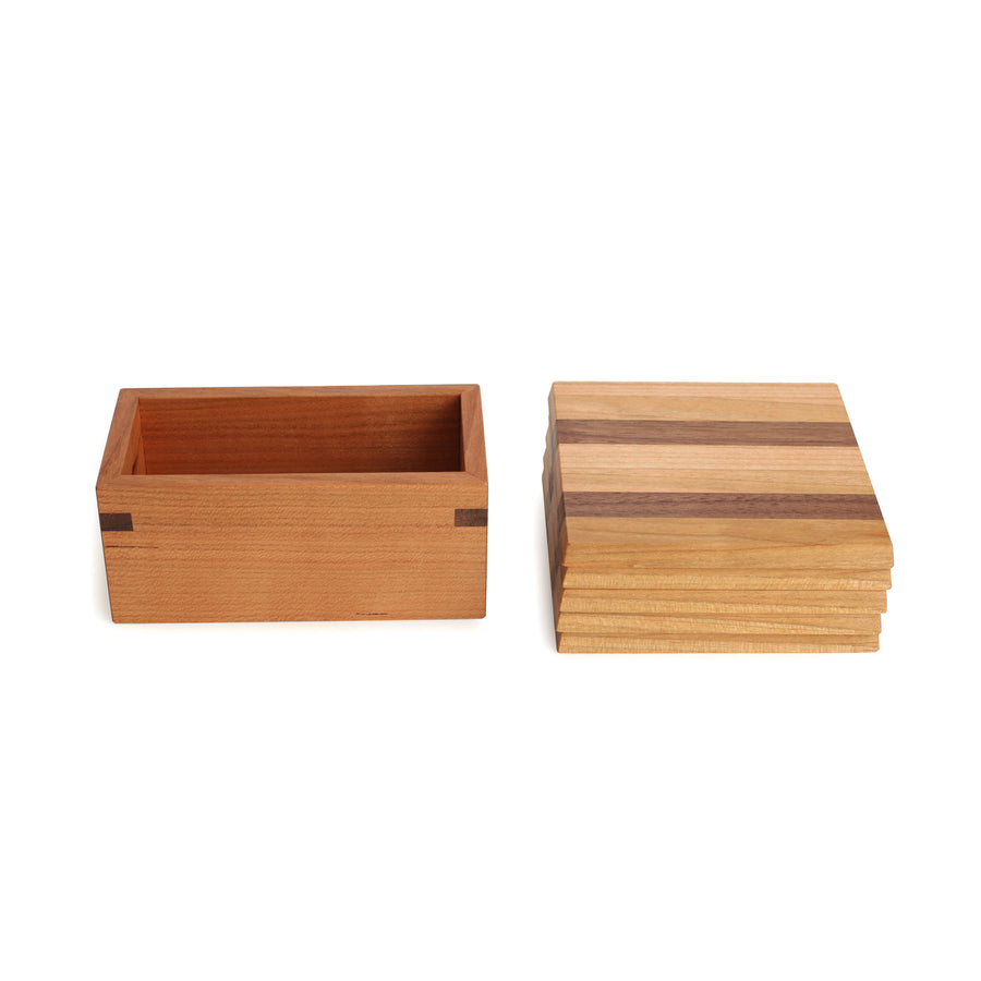Wooden Coaster Set