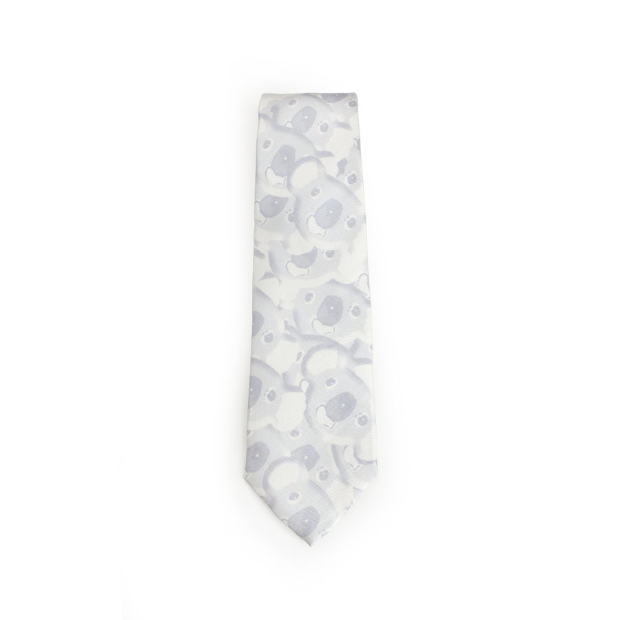 Original Light Grey Koala Necktie