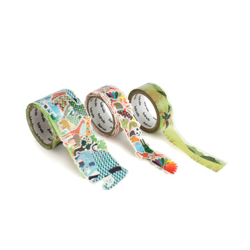 Masking Tape with Safari Animals