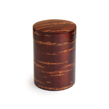 Stunning Wooden Carved Tea Container 150 gr.