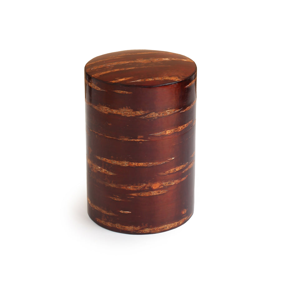 Stunning Wooden Carved Tea Container 150 gr.