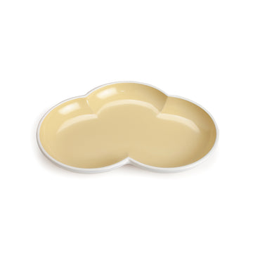 Cream Colored Lacquer Dish