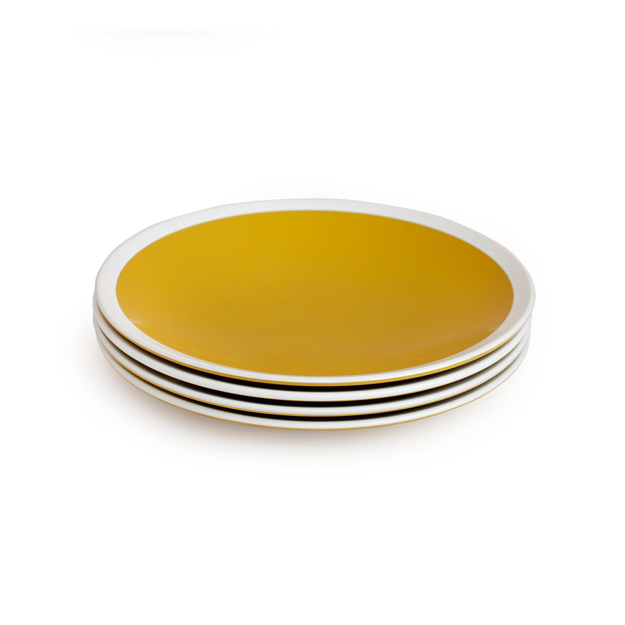 Mustard Yellow Lacquer Dishes