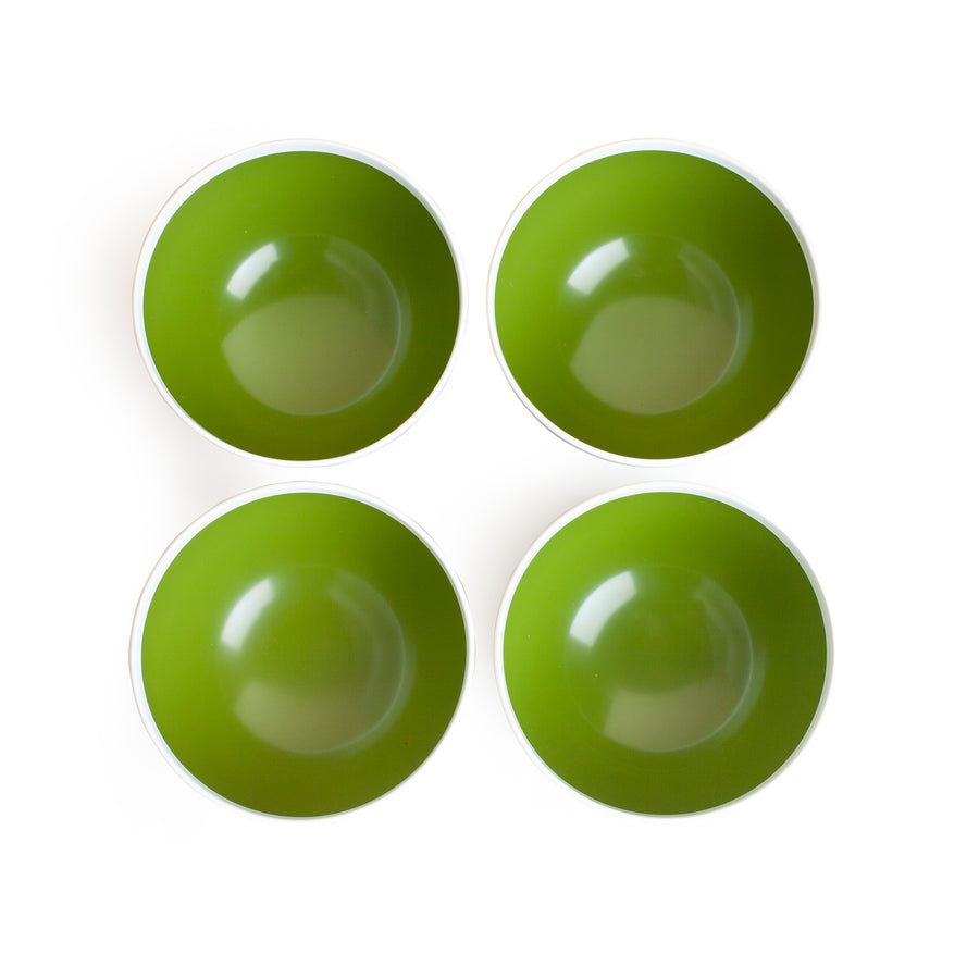 Green Lacquer Small Bowl Set