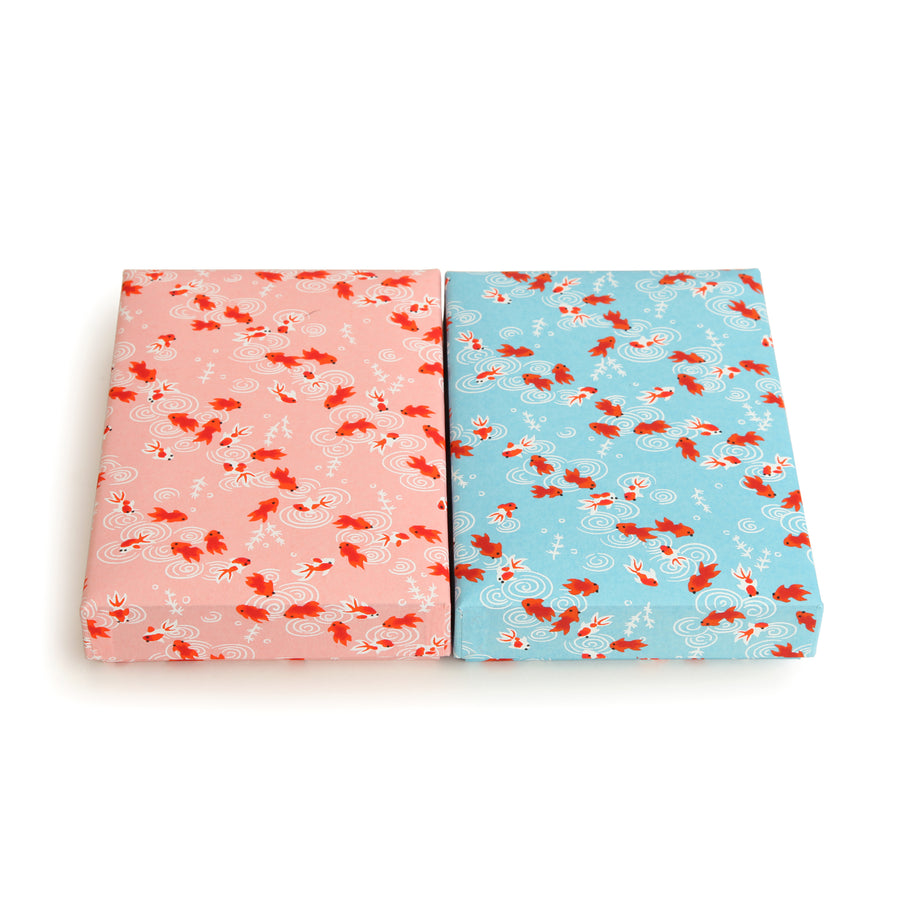 Elegant Box Made with Japanese Washi Paper
