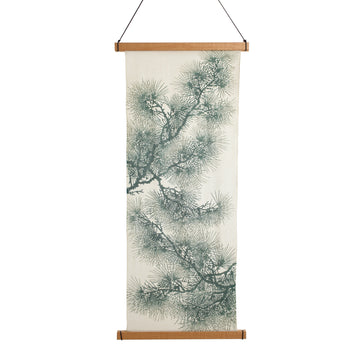 Wall Decoration with Pine Tree Design