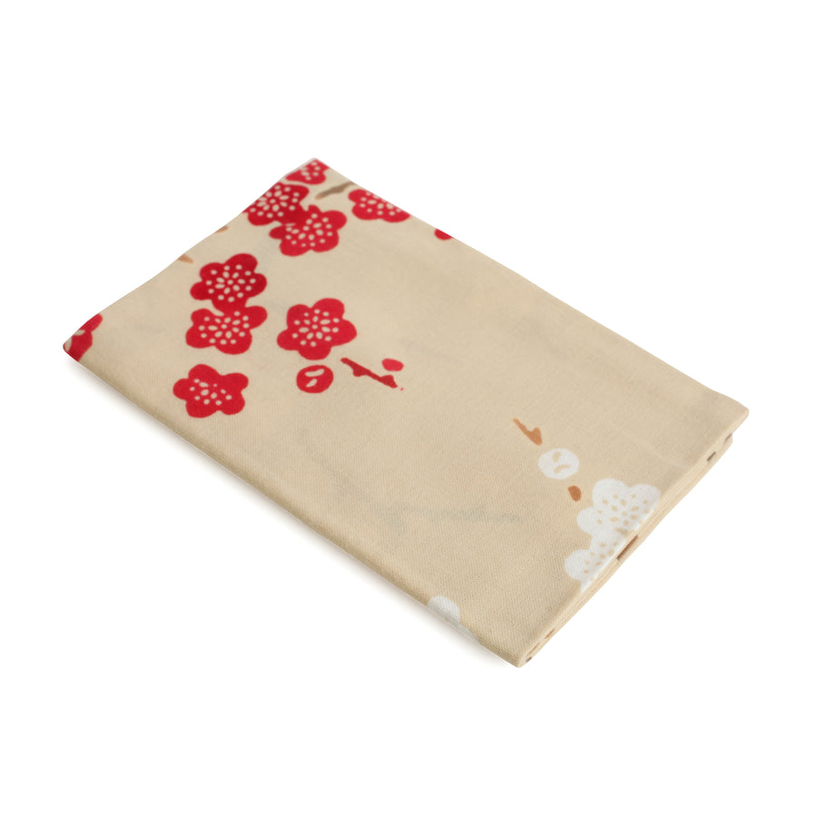 Wall Decoration Textile with Plum Flowers