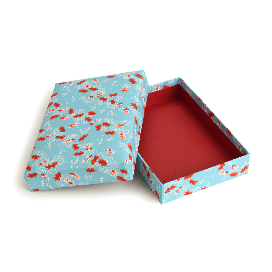 Elegant Box Made with Japanese Washi Paper