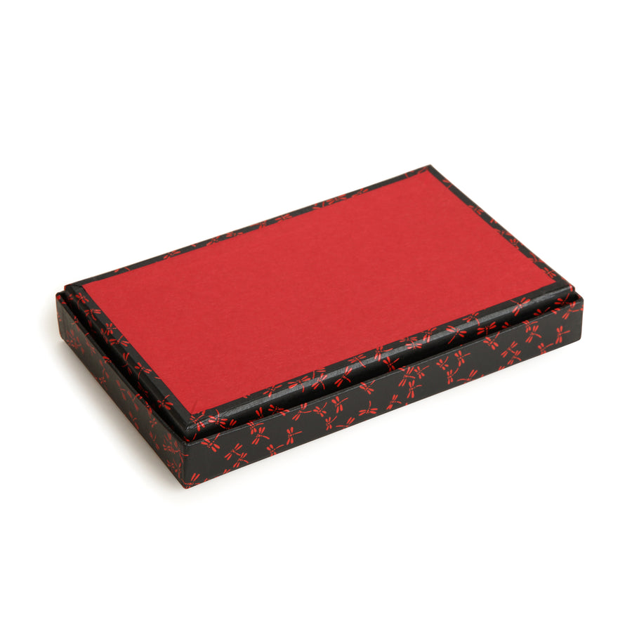 Elegant Box with Dragonfly Design