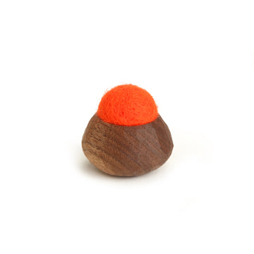 Small Orange Pin Cushion