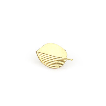 Brass Leaf Pin