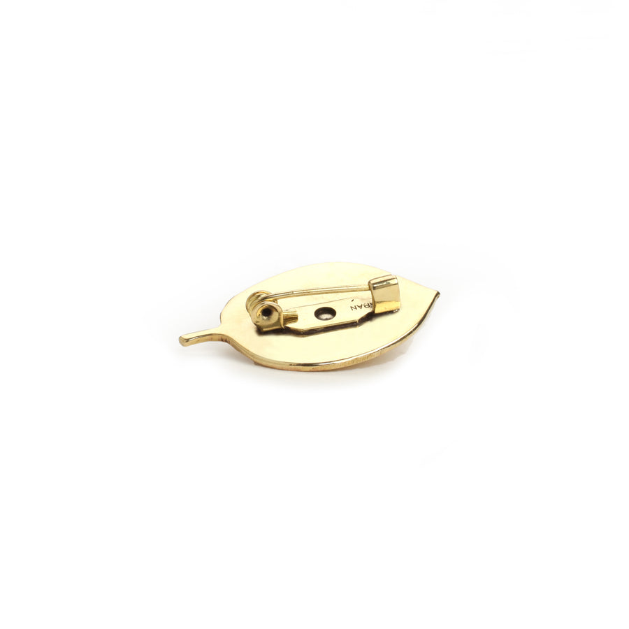 Brass Leaf Pin