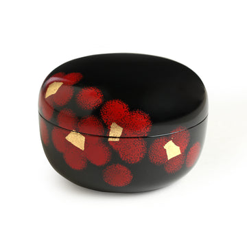 Traditional Lacquer Candy Box with Flowers